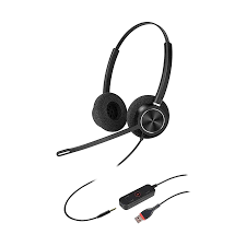 Inbertec C10DJU Noise Cancellation Stereo USB & 3.5mm Headphone